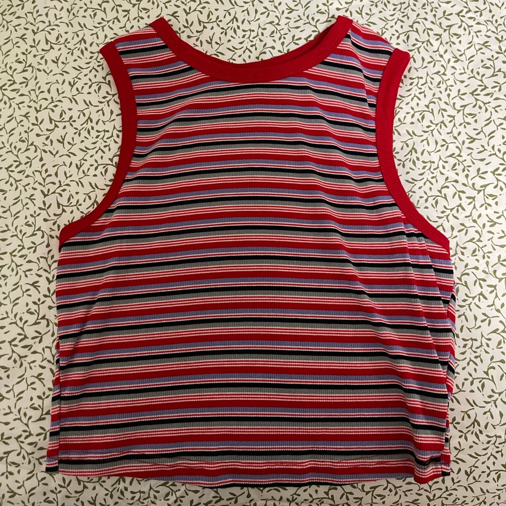 Striped tank top